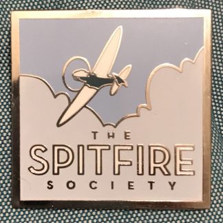 The Spitfire Society supporters lapel pin badge