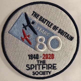 The Battle of Britain 80th Anniversary fabric badge patch