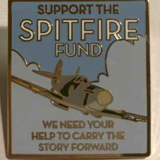 The Spitfire Fund supporters lapel pin badge
